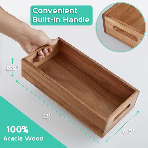 ALELION bathroom storage basket neatly organized on a bathroom countertop