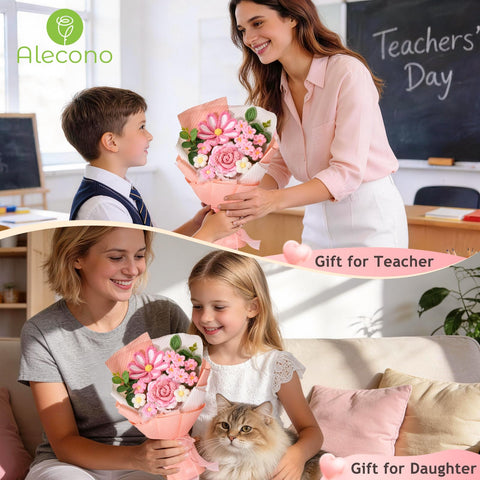 Alecono bouquet ideal for birthdays, anniversaries, Mother's Day and more.