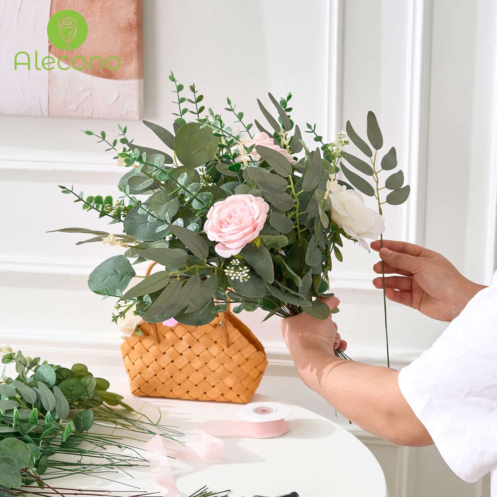 Alecono pet-friendly faux stems ideal for homes with kids and pets.