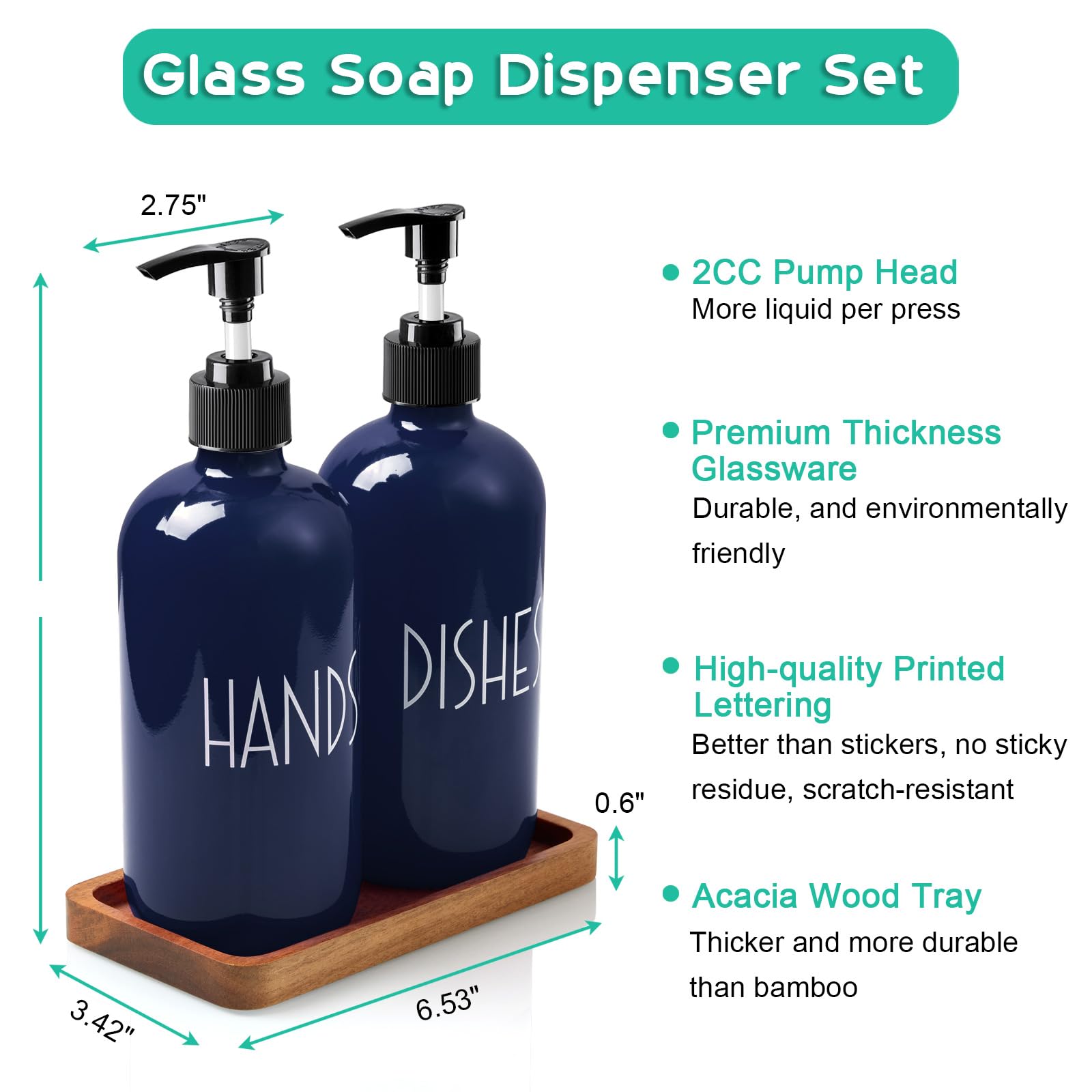 ALELION refillable 16oz bottles promote sustainable kitchen habits