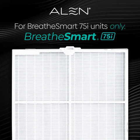 Alen filter frame and gaskets ensure secure airflow within the purifier.