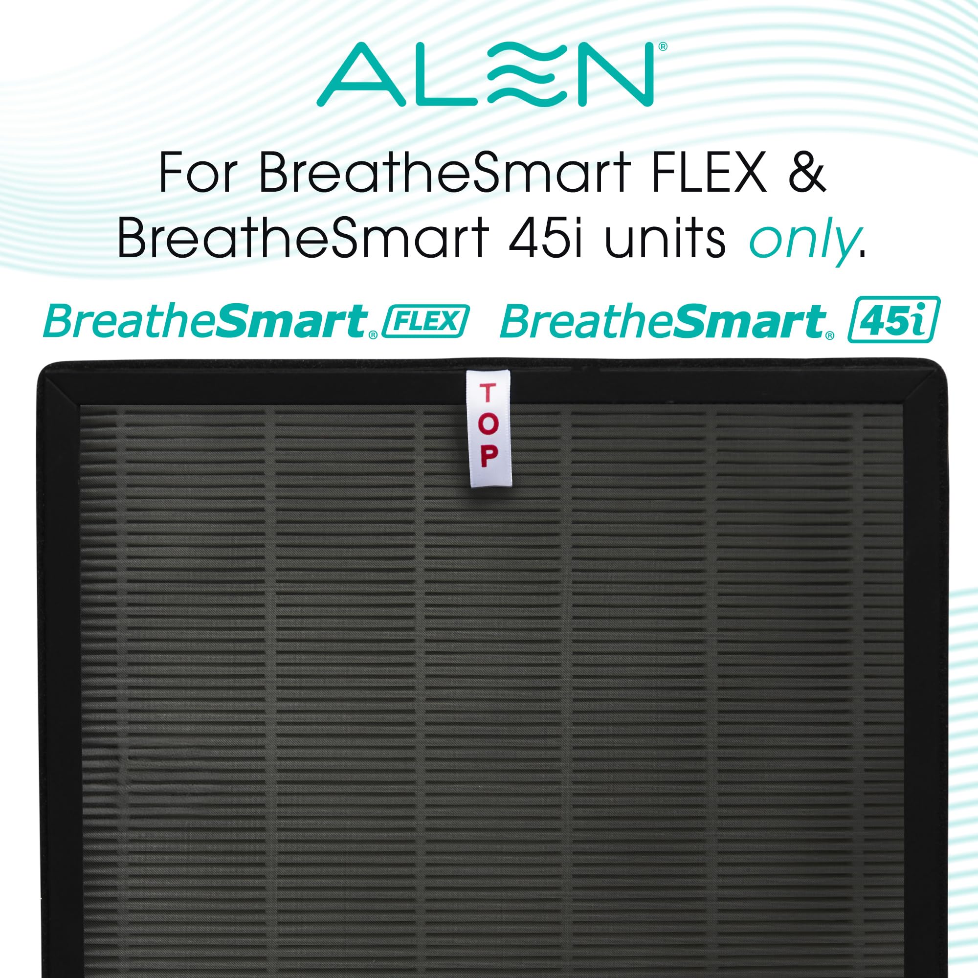Alen secure airflow frame with gaskets prevents leaks during purification