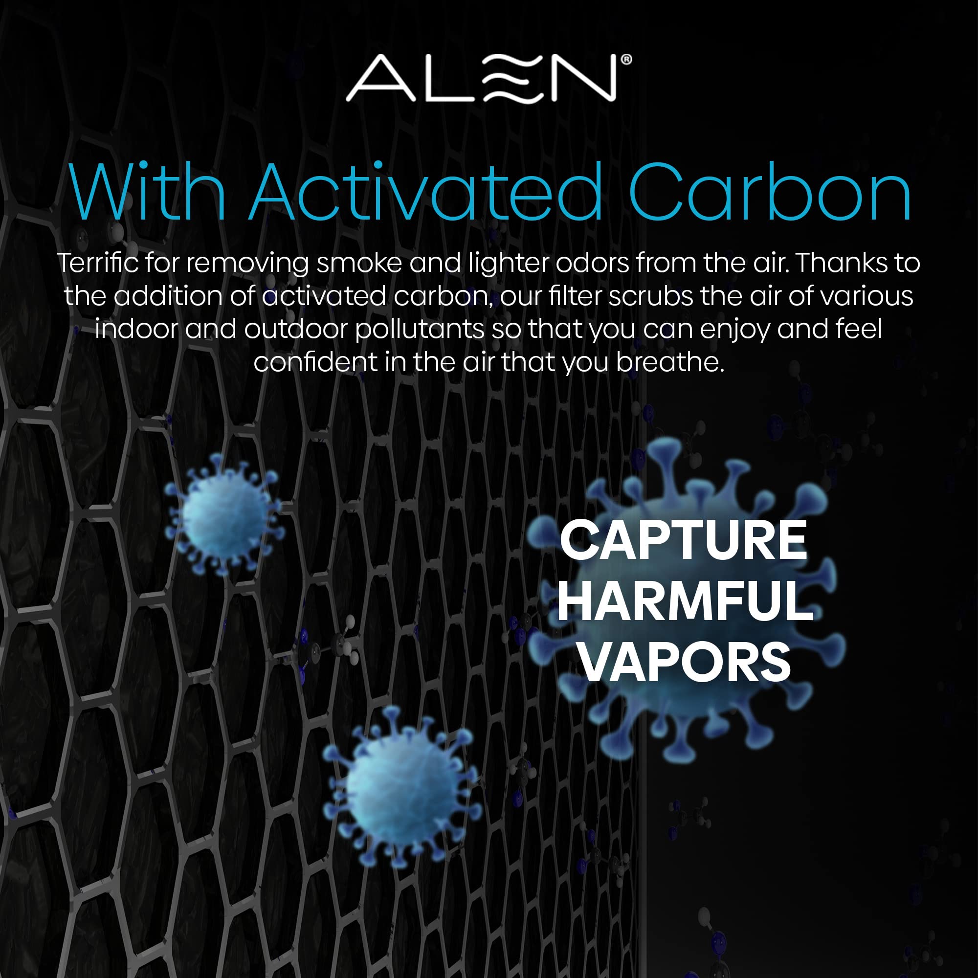 Pre-filter is removable for easy cleaning and maintenance