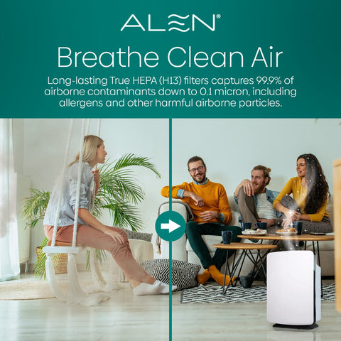 Alen BF35-Fresh replacement filter helps remove dust and pollen for allergy-friendly spaces.