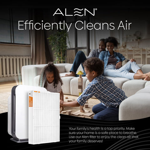 Alen BreatheSmart 75i front view shows compact filter design