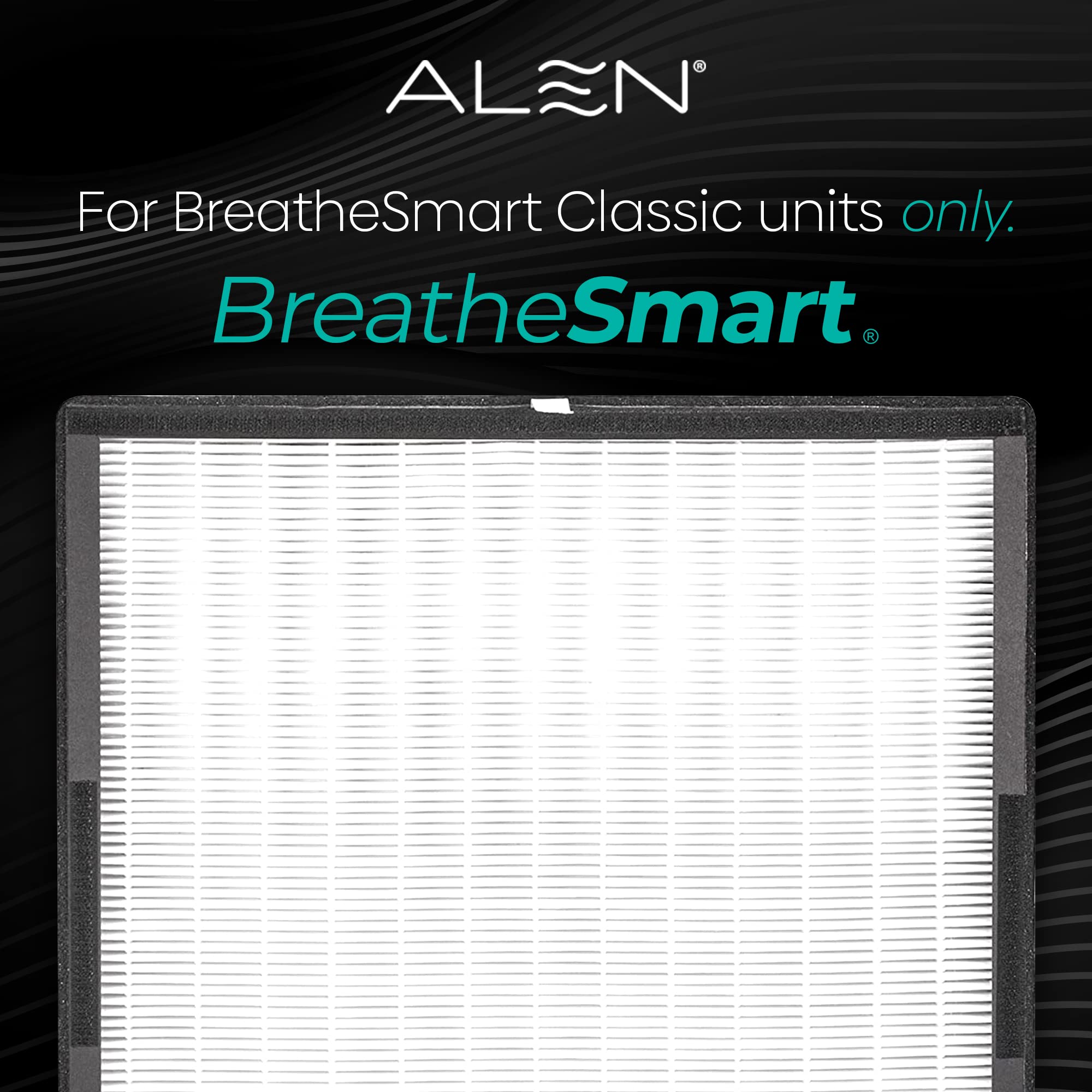Alen smoke and odor removal filter reduces cooking smells effectively.