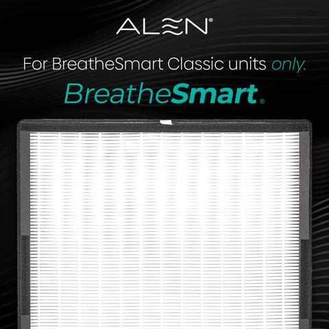 Alen smoke and odor removal filter reduces cooking smells effectively.