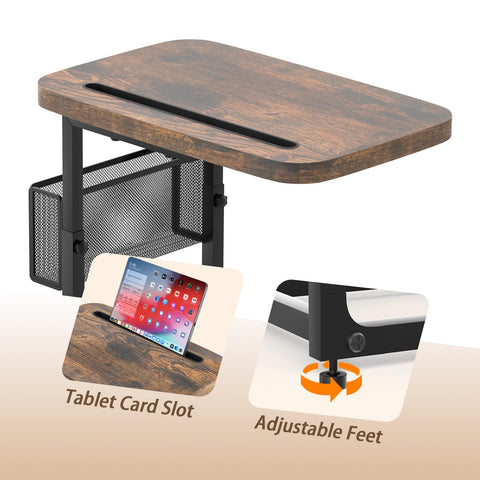Alentar sturdy metal frame and durable top ensure stable use on floors.