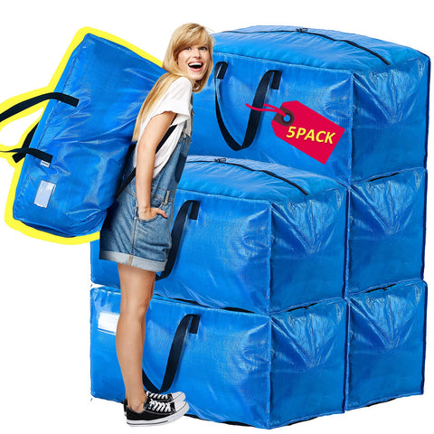 AlexHome versatile storage totes for blankets, clothes, shoes, and more.