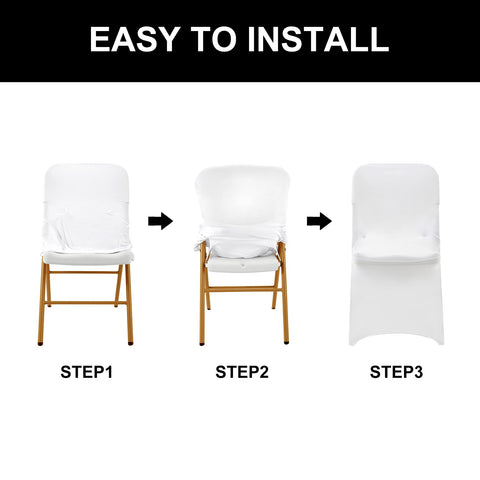 AlGaiety washable chair cover offers easy cleaning after events.