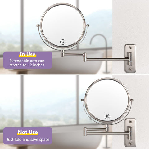 ALHAKIN 360-degree swivel enables quick angle adjustments.