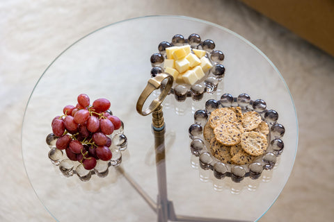 Alice Lane Bubble Candle Dish Large enhances tabletops and consoles