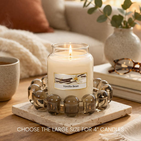 Alice Lane Bubble Candle Dish with diffusers displays items neatly and stylishly