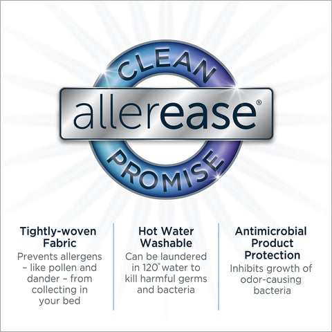 Aller-Ease anchor bands keep the protector securely in place.