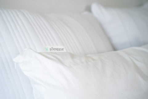 AllerEase protector with soft touch cotton surface for gentle sleep.