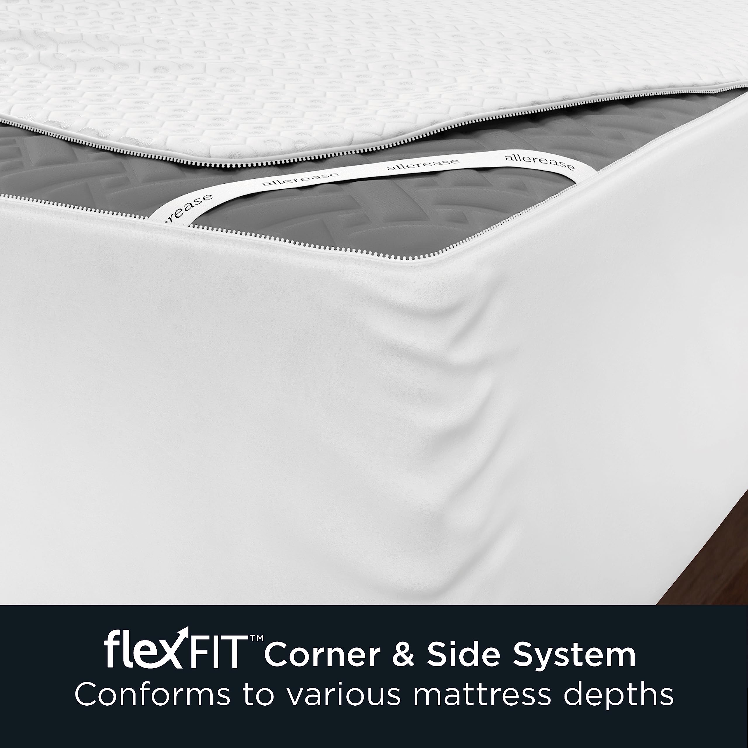 Separately washable top from Aller-Ease Platinum mattress protector