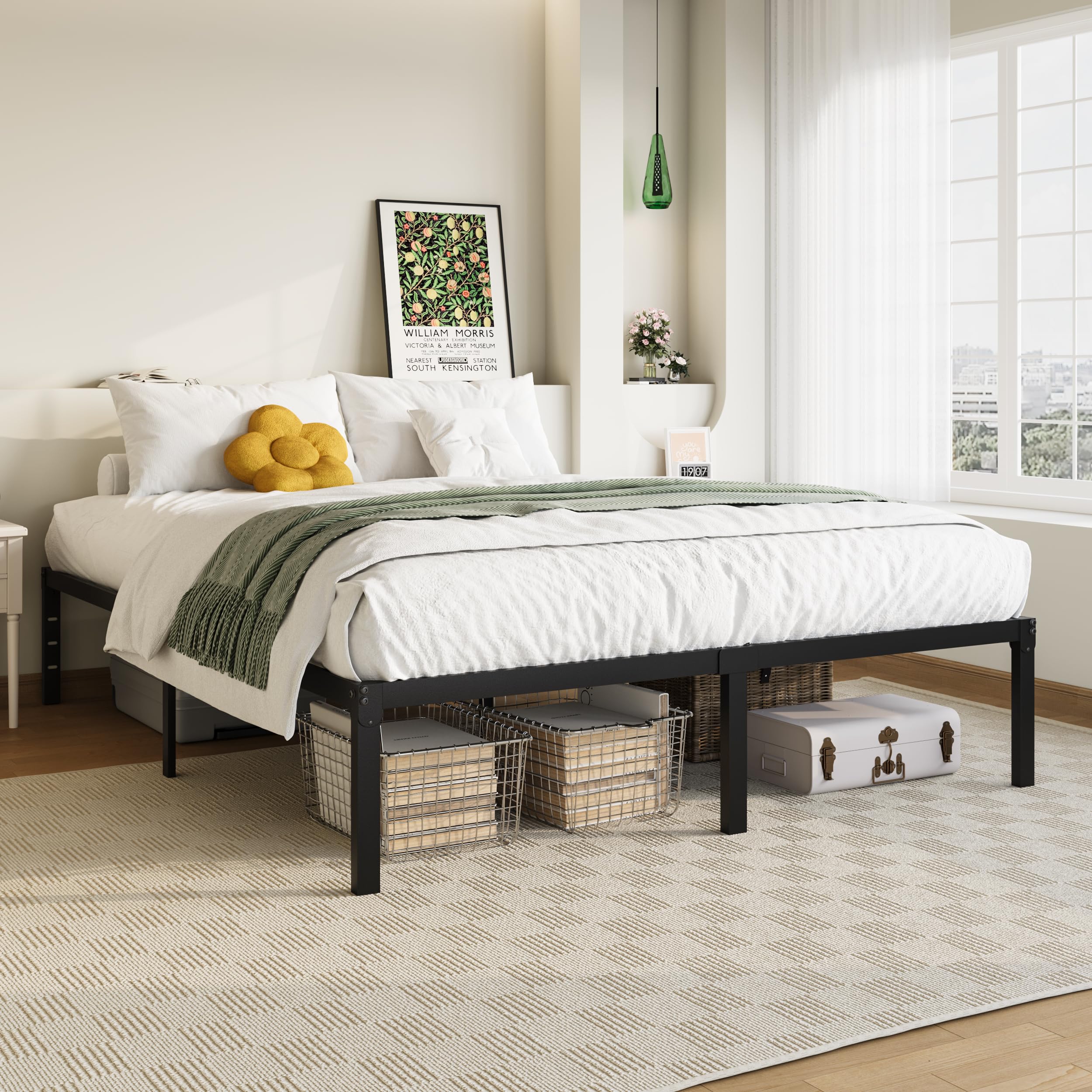 Allewie minimalist design blends into bedrooms from modern to traditional styles.