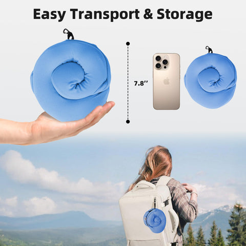 ALLINCOZY ideal for airplane, car, and train use