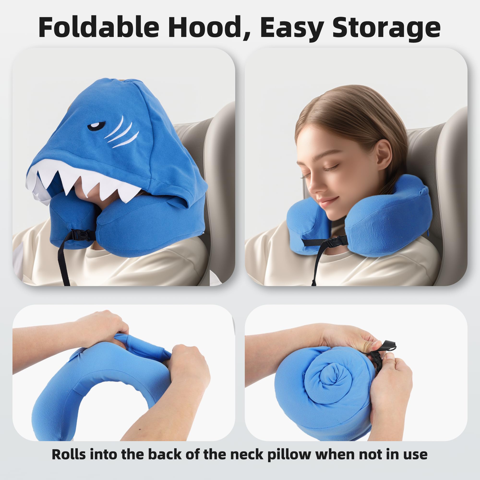 ALLINCOZY compact foldable design fits easily in a carry pouch