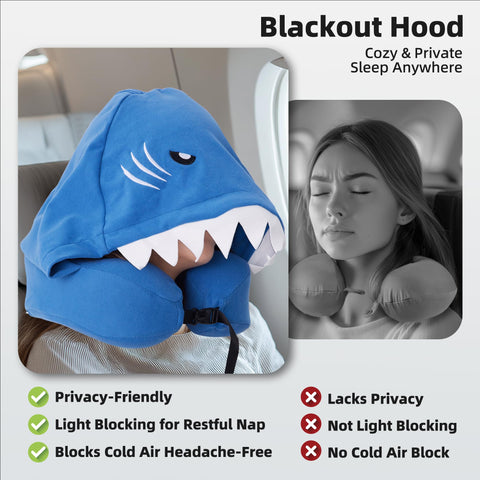 ALLINCOZY memory foam neck support for relaxed travel after long drives