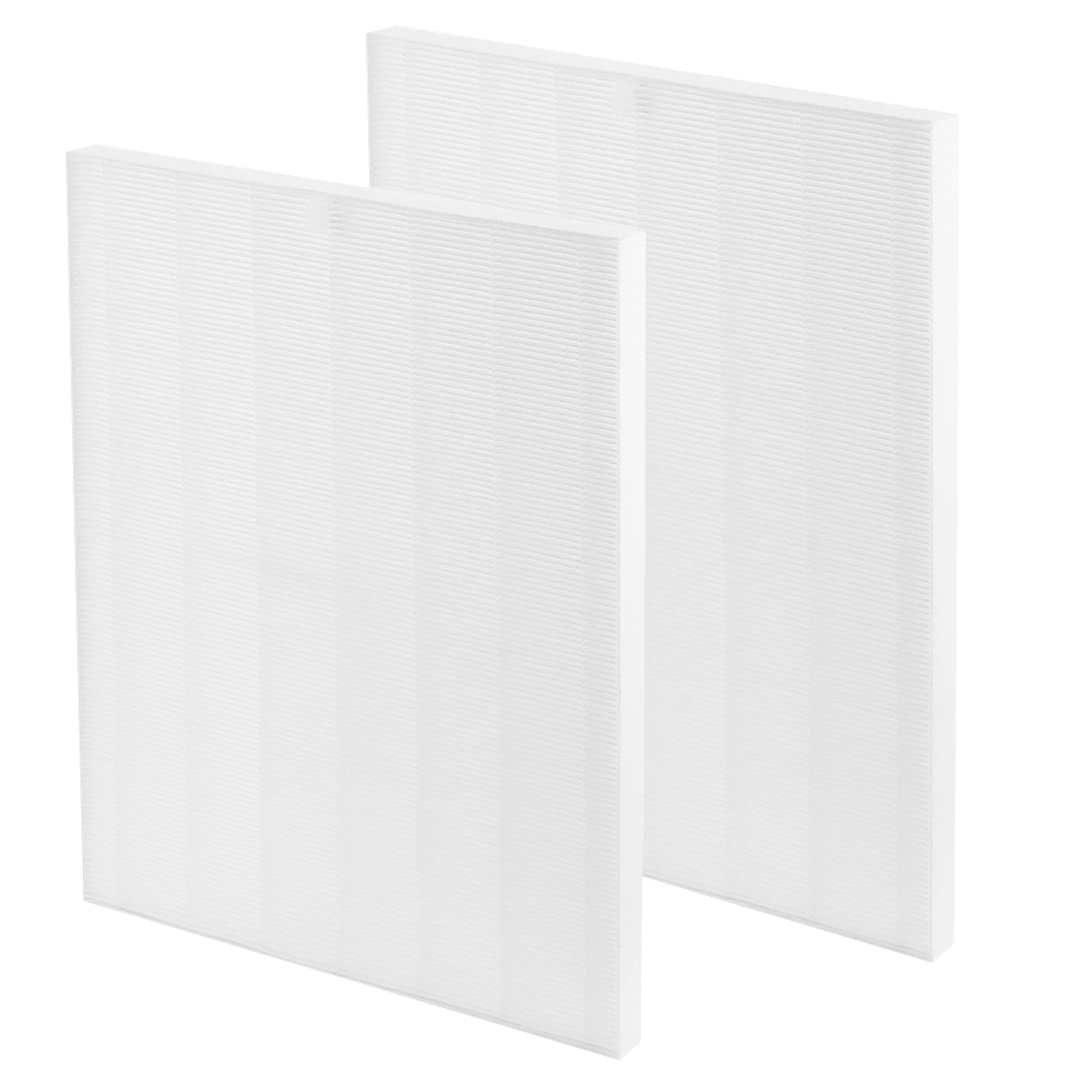 Allisfresh D480 D4 replacement filter front view showing two-pack design for quick replacements.