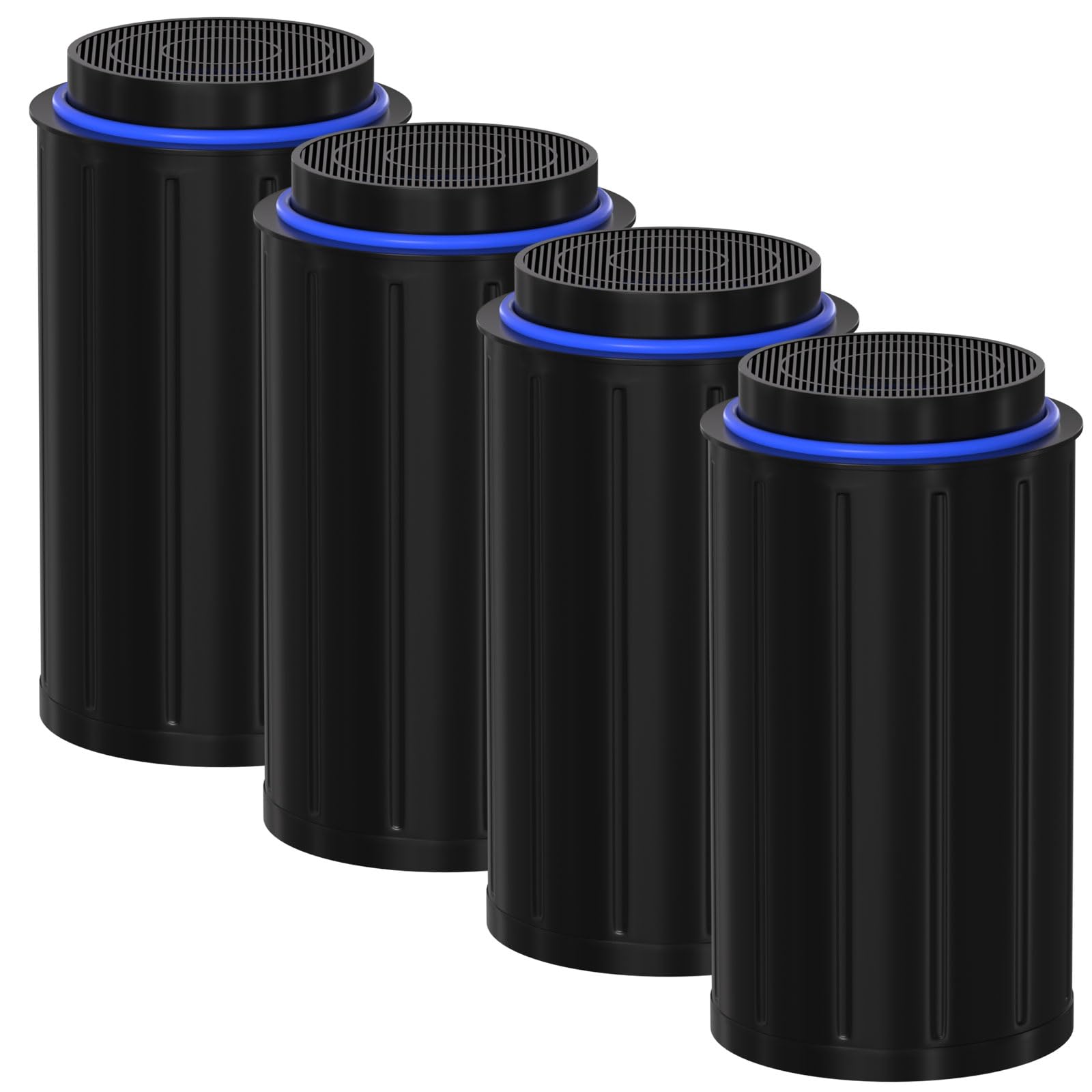 Allisfresh FC-50 filter pack for FoodCycler, four-pack for easy replacement and odor control.