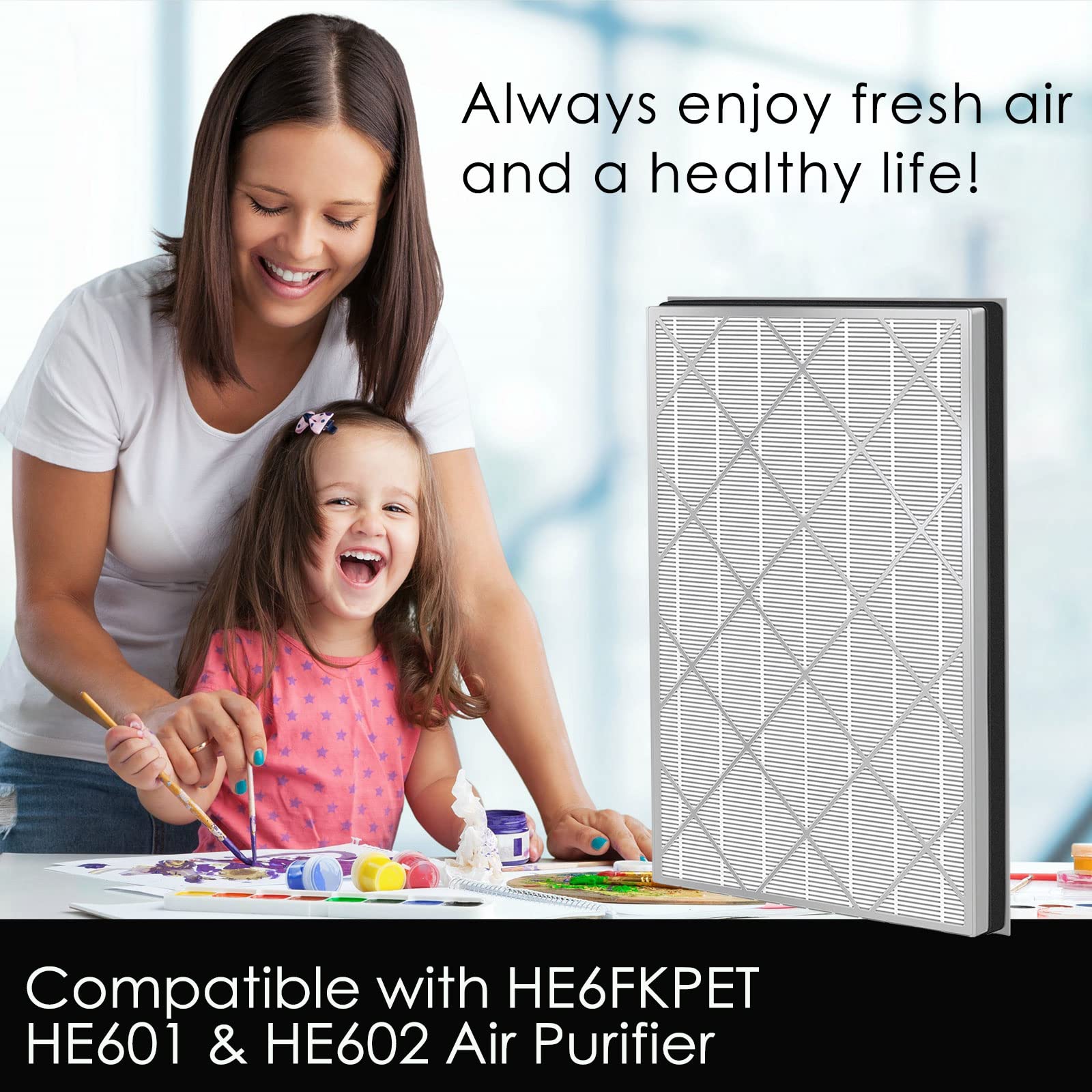 Allisfresh filter dimensions 15x24.8x1.58 inches for precise fit.