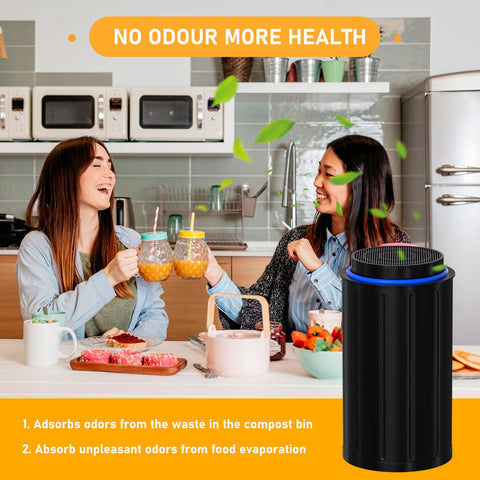 Allisfresh FoodCycler filter helps maintain kitchen freshness between uses.