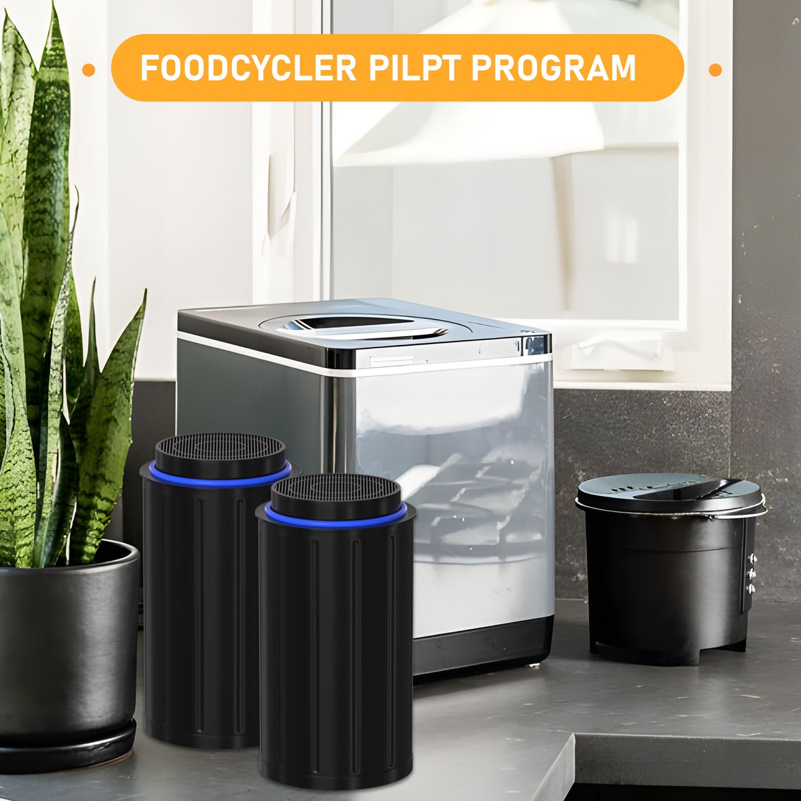 Allisfresh twist-in-place filter design for secure, mess-free replacement.