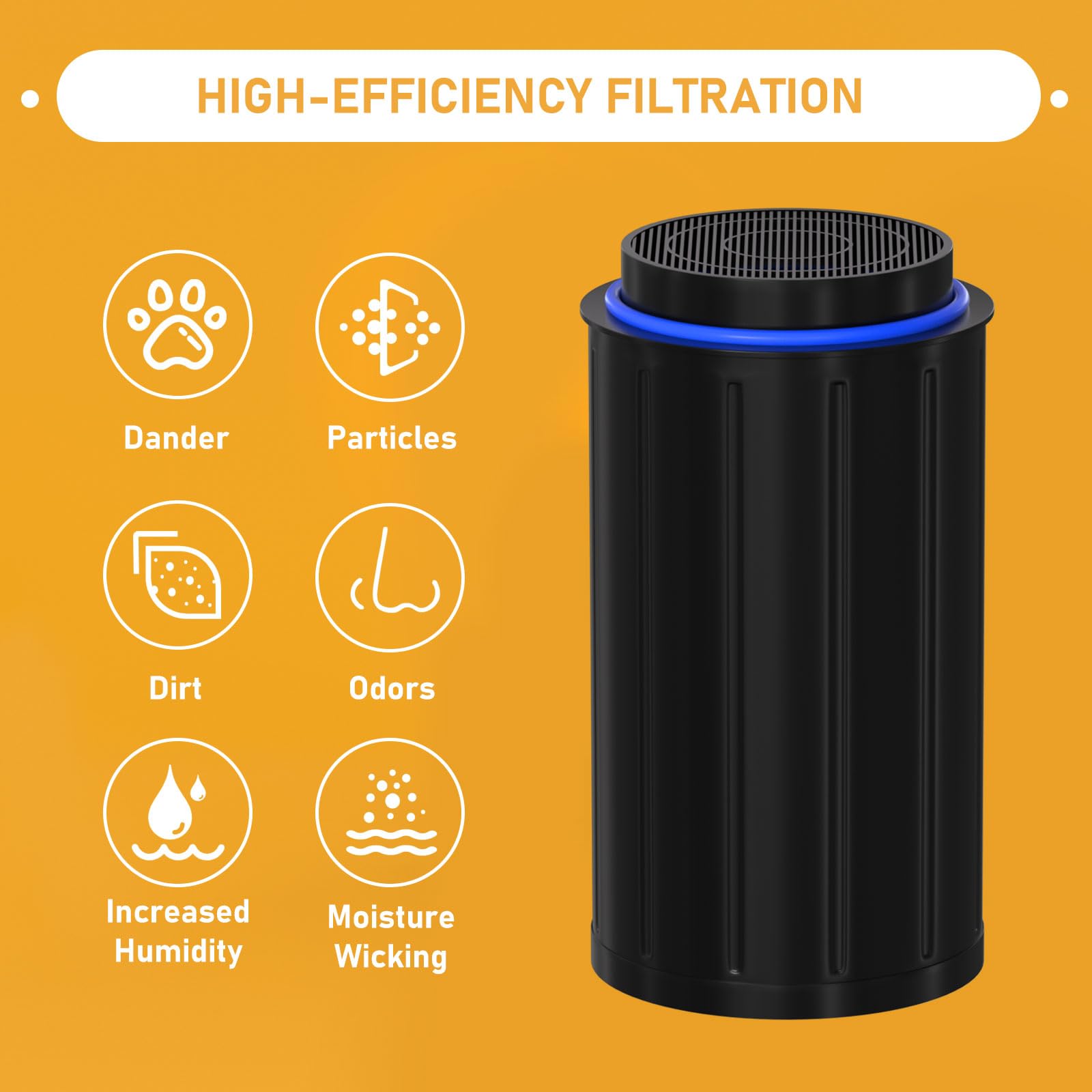 Allisfresh FC-50 FC-30 compatibility filter fits Vitamix FoodCycler smoothly.
