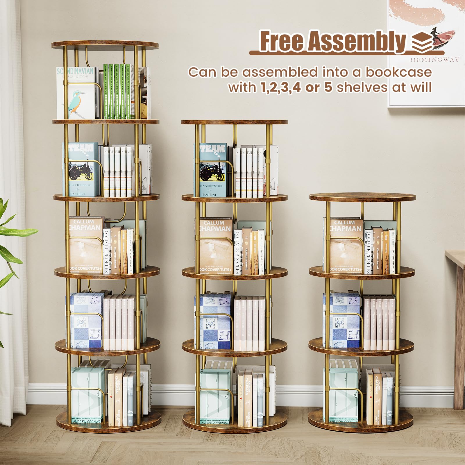 ALLSTAND easy, step-by-step assembly for quick setup.