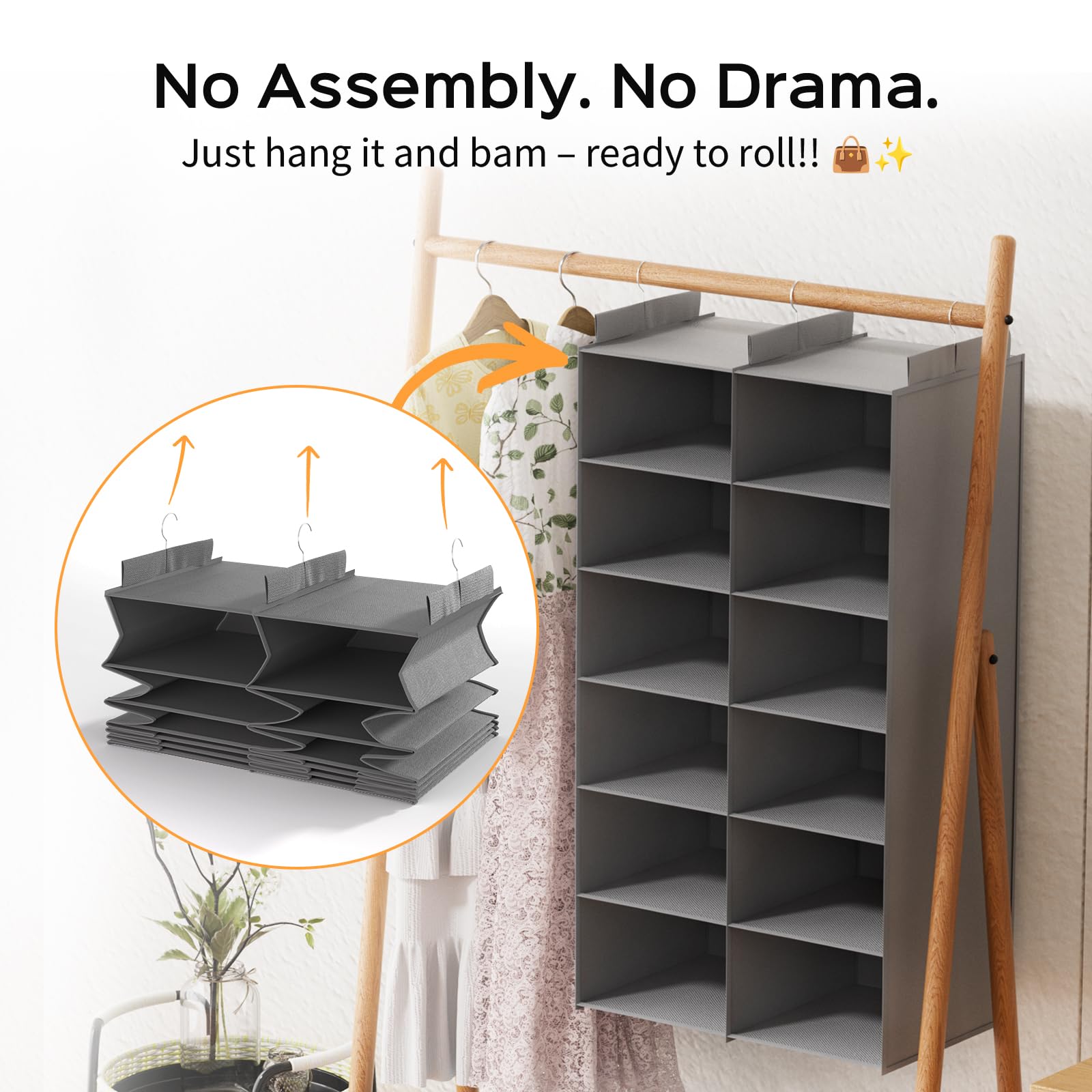 ALLTIDYUP foldable-compact-design enables quick setup and travel-friendly storage