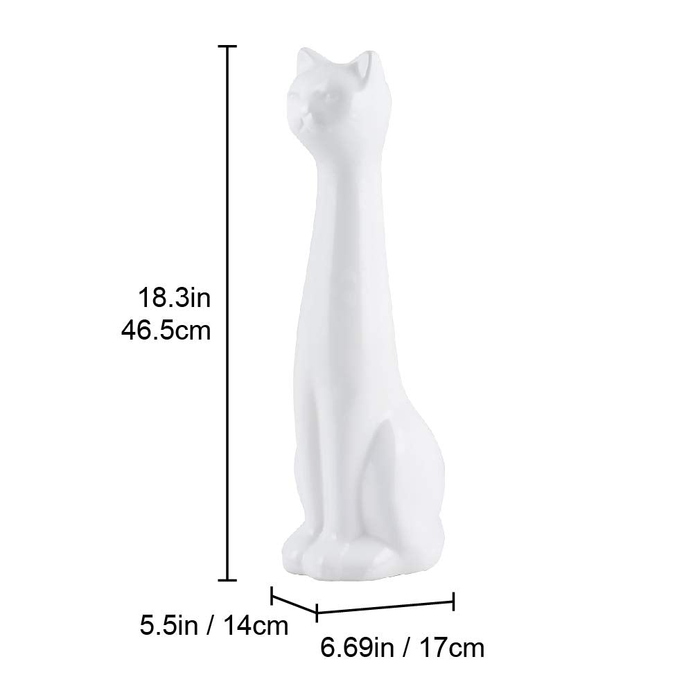 Allure Home Creation white cat bathroom scene as a charming accent.