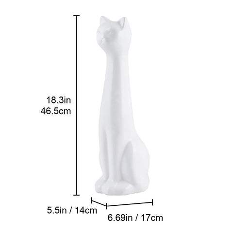 Allure Home Creation white cat bathroom scene as a charming accent.