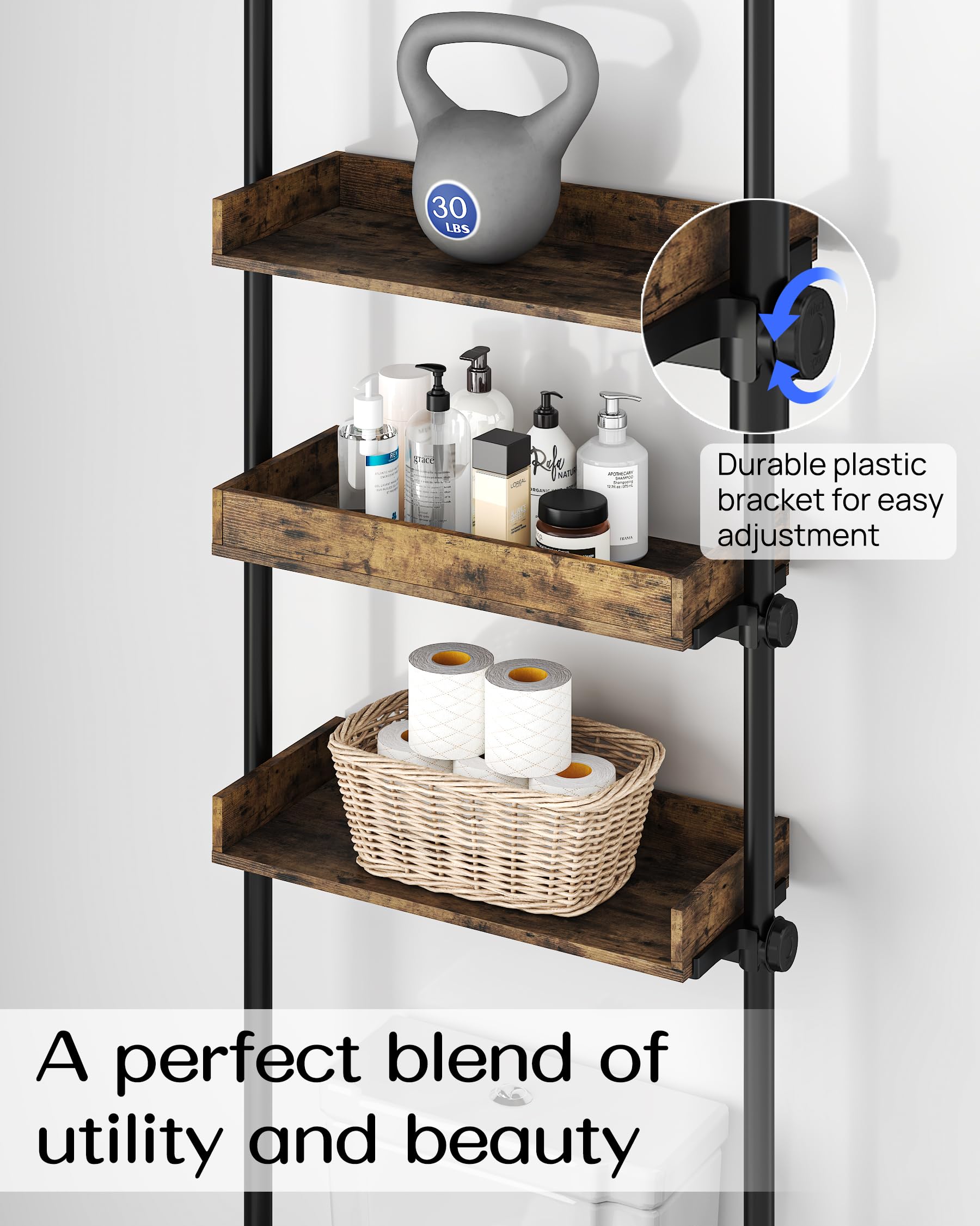 ALLZONE open storage keeps essentials within easy reach.