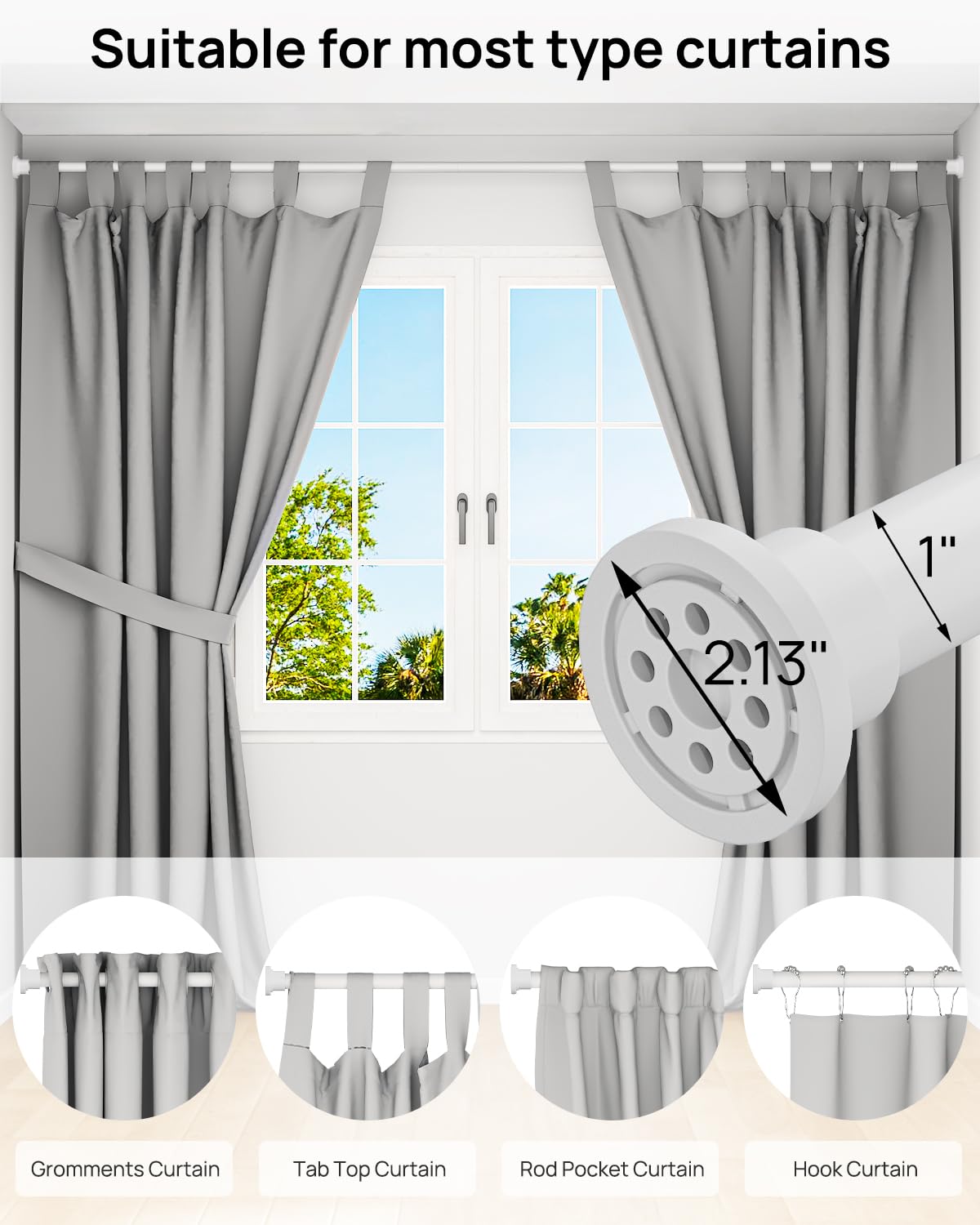 ALLZONE rustproof construction ensures longevity in humid bathrooms.
