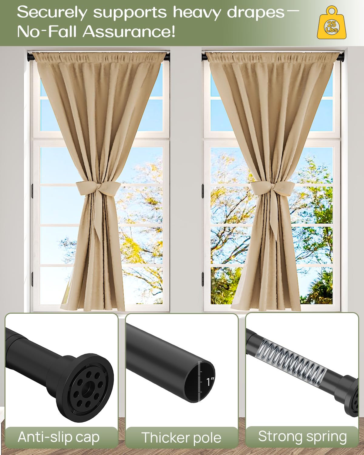 AllZONE works on tile, glass, wallpaper and wood frames for versatile placement.