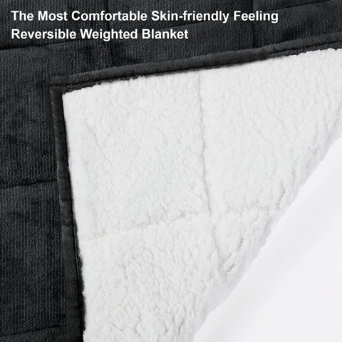 Alomidds blanket compartments reveal secure bead pockets for even weight distribution.