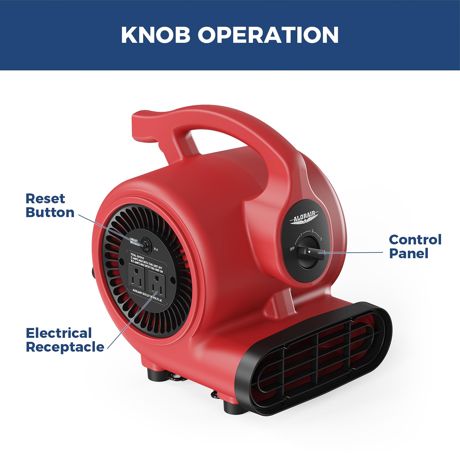 ALORAIR whisper-quiet operation on the floor.