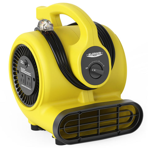 ALORAIR GF600A front view shows compact, powerful air mover capability