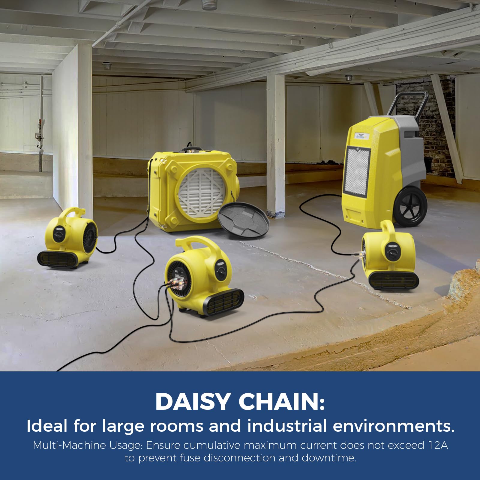 ALORAIR GF600A daisy-chain setup supports larger restoration work