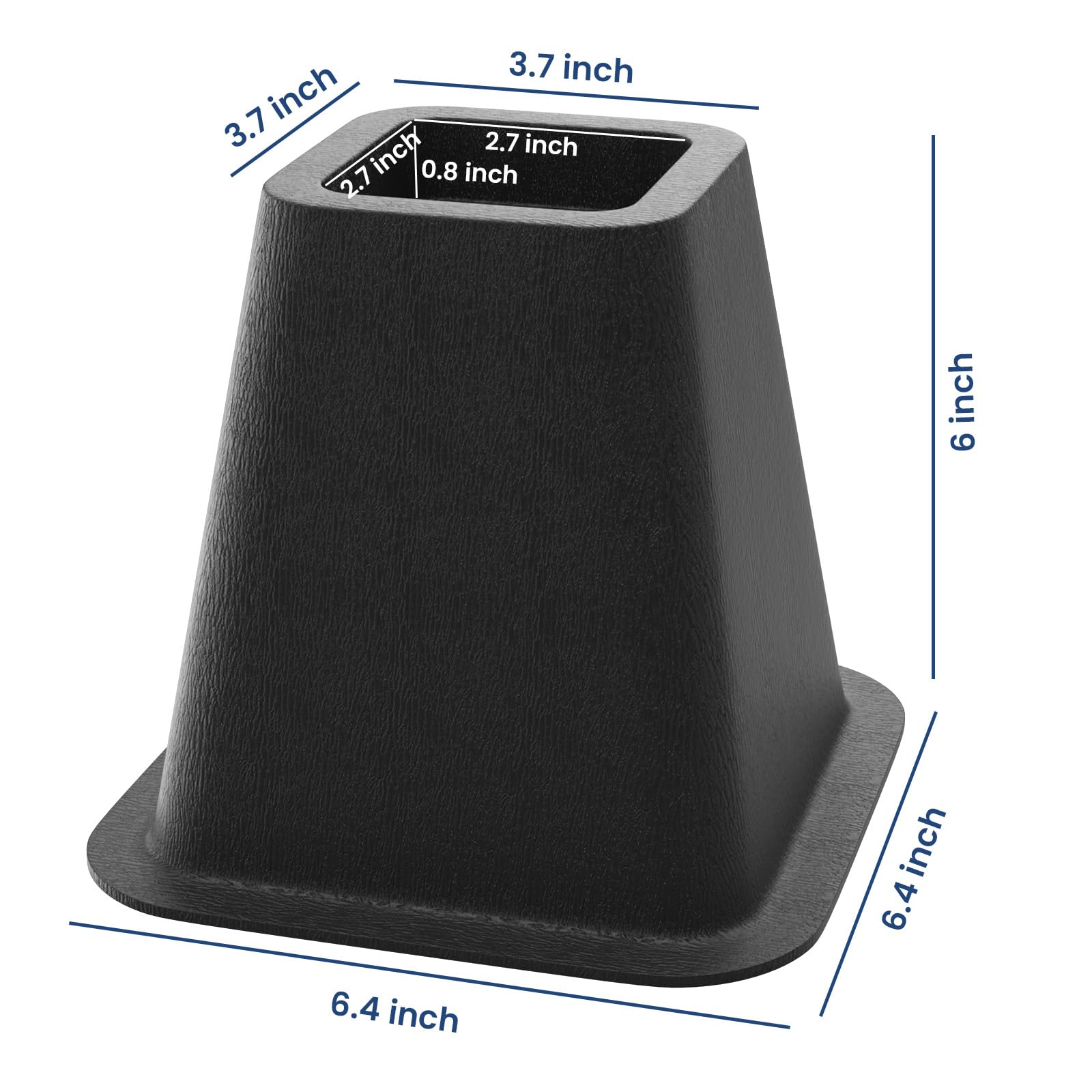 ALORAIR dehumidifier riser dampens vibrations for quieter operation.