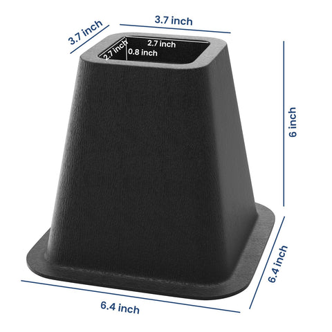 ALORAIR dehumidifier riser dampens vibrations for quieter operation.