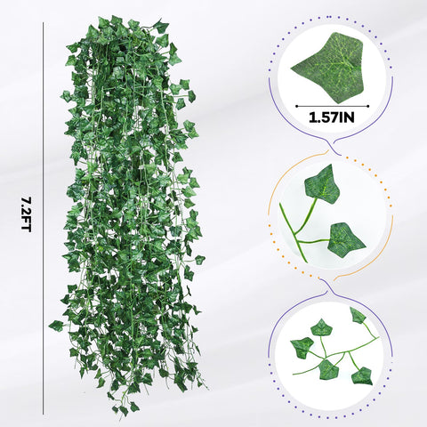 Alotiki artificial ivy garland with bendable stems for events.