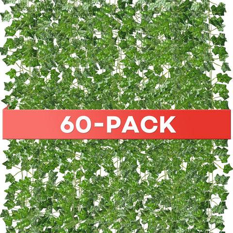 Alotiki fake vines 60-pack garland for versatile bedroom decor.