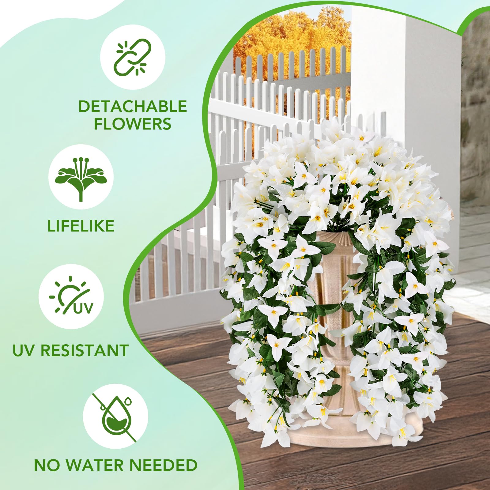 Alotiki front door bougainvillea decoration creates inviting entryway appeal.
