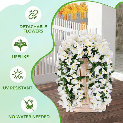Alotiki front door bougainvillea decoration creates inviting entryway appeal.