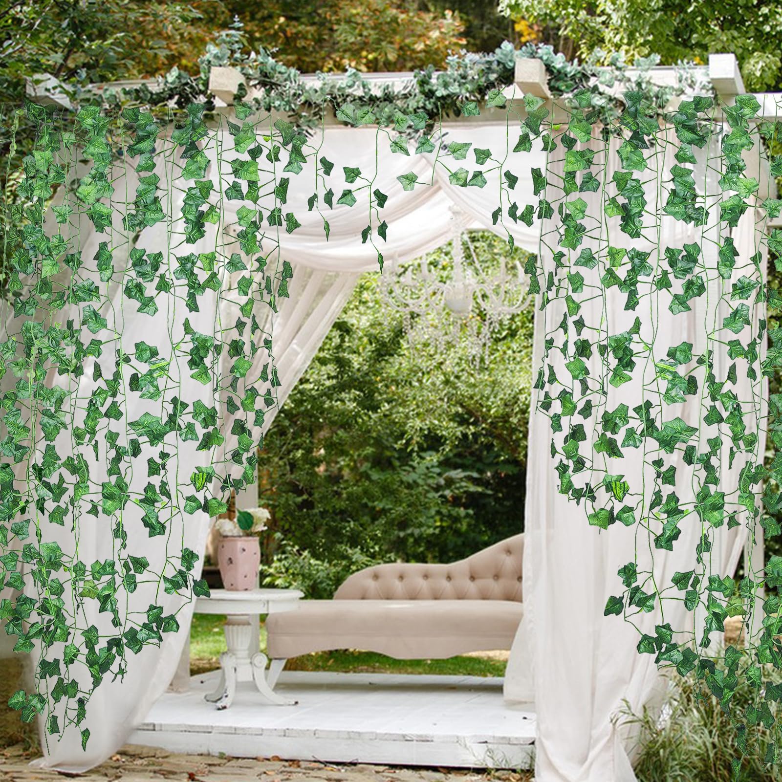 Alotiki office decor ivy garland for a fresh workspace.