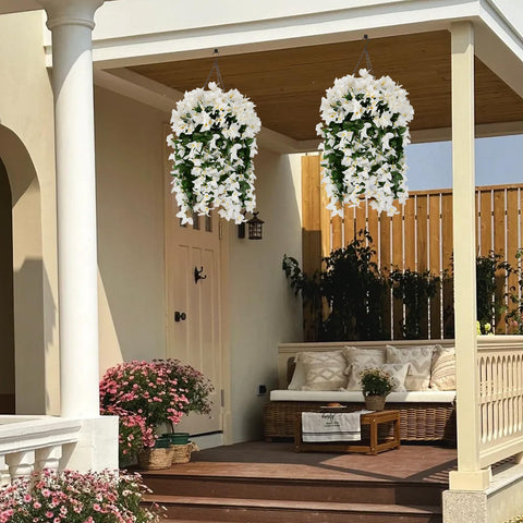 Alotiki packaging for artificial bougainvillea simplifies storage and setup.