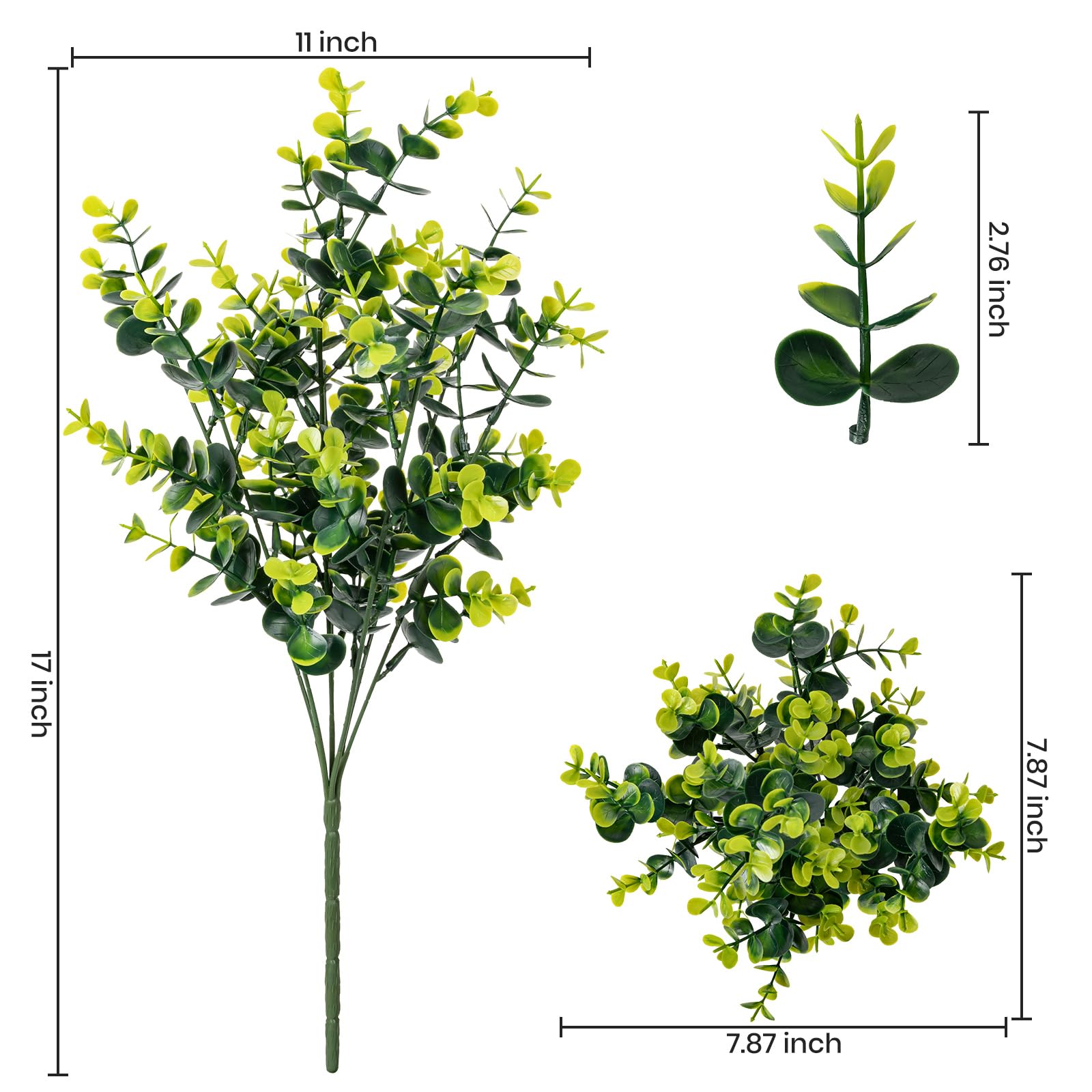 ALOXA boxwood-eucalyptus combo enhances garden beds, balconies, and wedding backdrops.